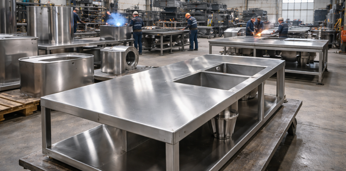 confectii metalice inox, inox la comanda, mobilier inox, balustrade inox, prelucrare inox, confectii inox bucuresti, sudura inox, produse inox